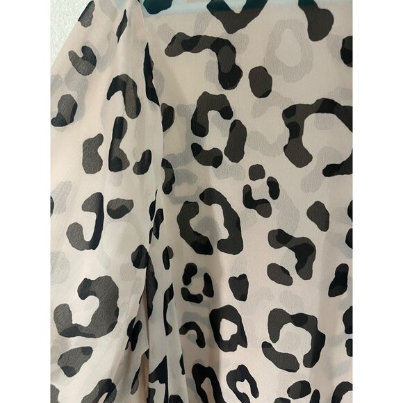 Jessica London Womens Leopard Print Button-Down Tunic Blouse Size 18W - Picture 12 of 15